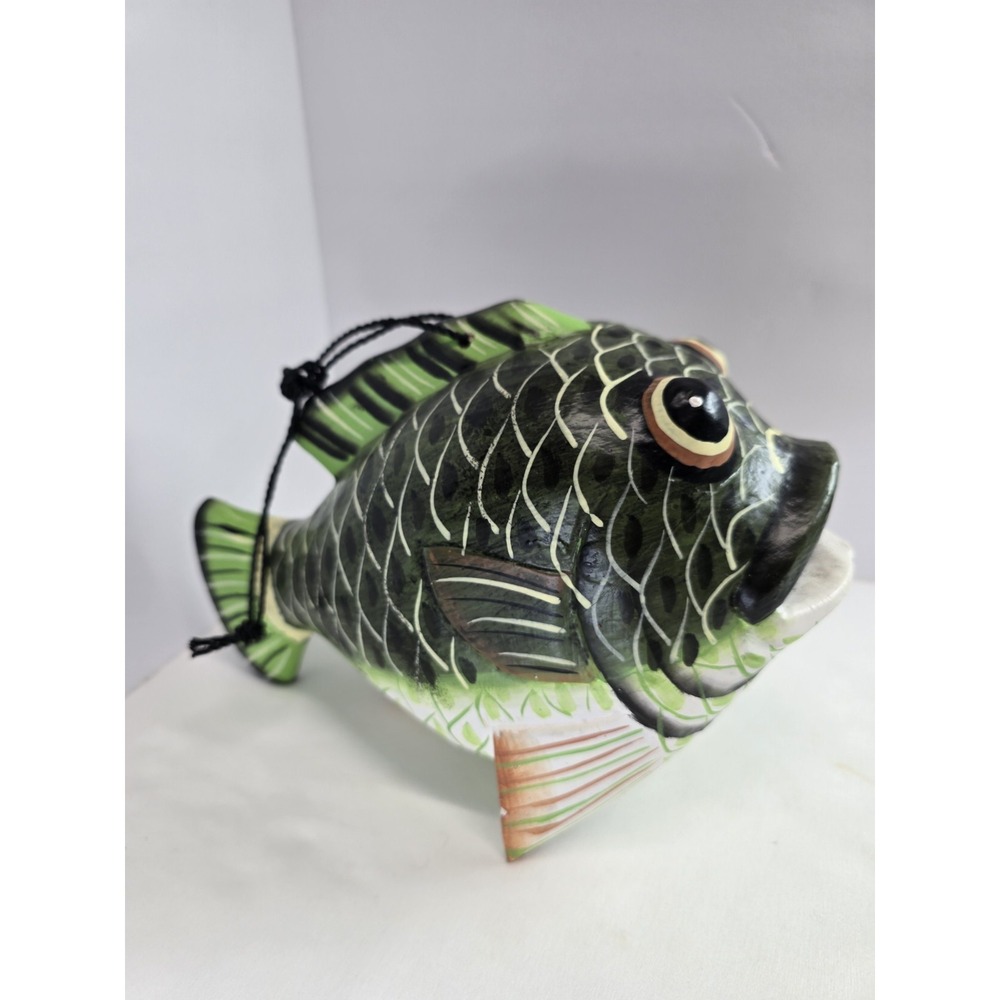 Songbird Essentials Bass Birdhouse Largemouth Fish Hanging Outdoor Bird House